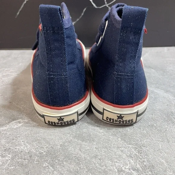 Hawkwell CE Shoes High Top Sneaker Navy Size 11.5m - Picture 4 of 9